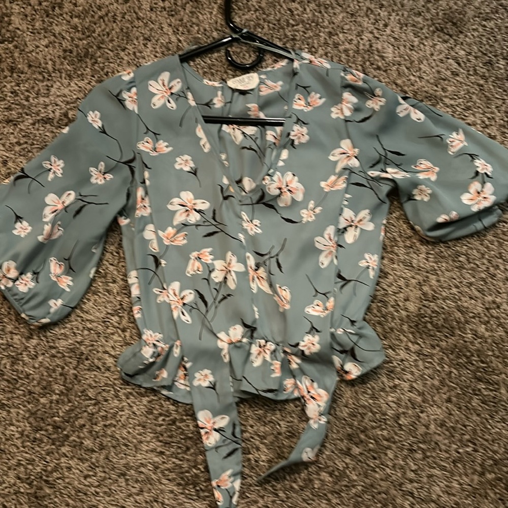 Floral blouse